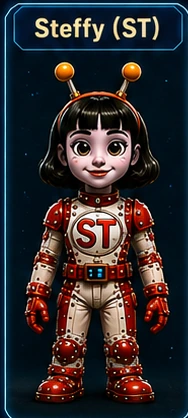 Steffy vue de face